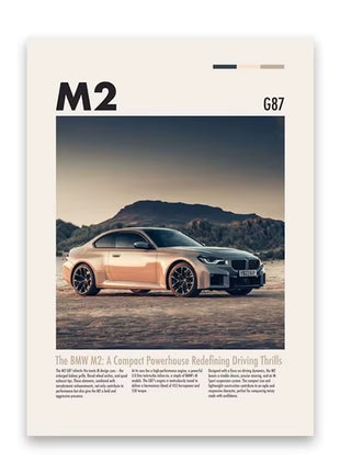 Famous Cars Wall Art Posters