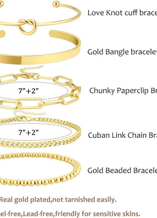 Classic Gold Bracelets