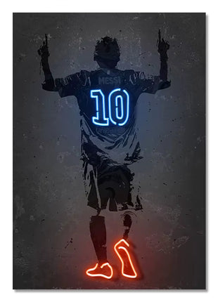 Neon Style Wall Art Posters