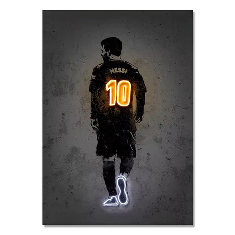 Neon Style Wall Art Posters