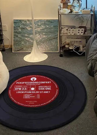 Record Music CD Rugs