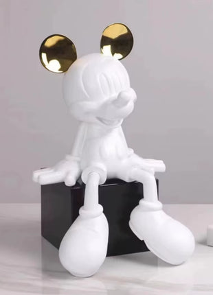 Creative Cartoon Resin Sitting Decor