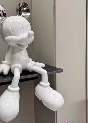 Creative Cartoon Resin Sitting Decor