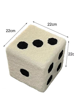 Dice-Shaped Cube Stool
