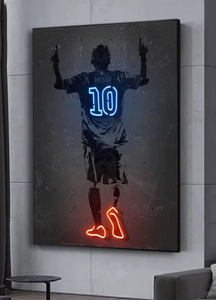 Neon Style Wall Art Posters
