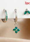 Silver-Green-3Pcs