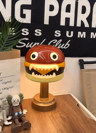 Hamburger Monster Table Lamp