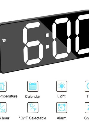 Mirror Alarm Clock