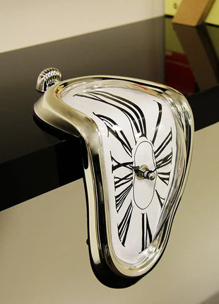Surreal Melting Clock