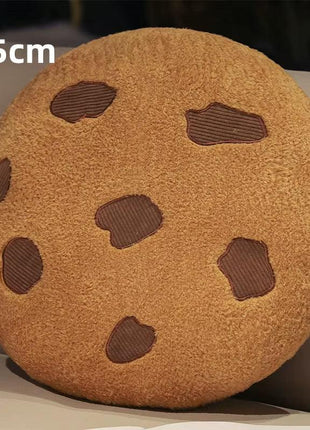 Chocolate Cookie Plush Pillow