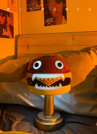Hamburger Monster Table Lamp