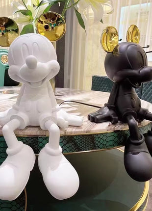 Creative Cartoon Resin Sitting Decor