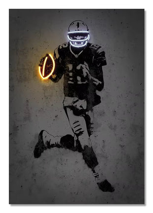 Neon Style Wall Art Posters