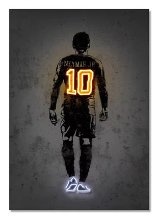 Neon Style Wall Art Posters
