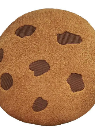 Chocolate Cookie Plush Pillow